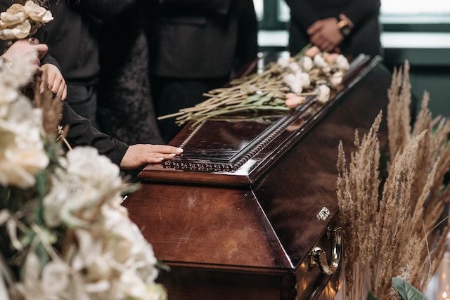 Figure out whether you or a loved one is going to be buried or cremated.